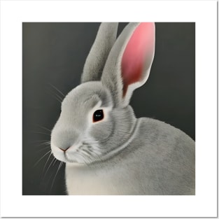 Rabbit Painting Posters and Art